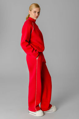 Арт. 2916 Костюм с начесом женский 44-52 (5 шт) Цвет:красный
