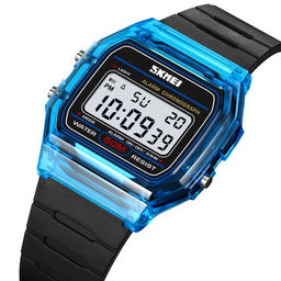 Часы наручные Skmei женские кварцевые 2056blue-black