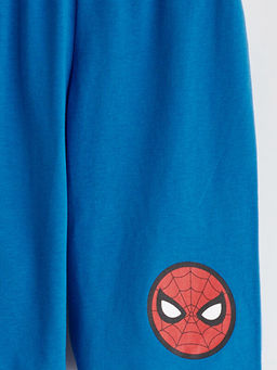Spider-Man Bask?l? Erkek ?ocuk ?ort Pijama Alt?