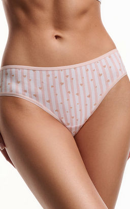 2211-20CE slip (mix) rosa antico/pois