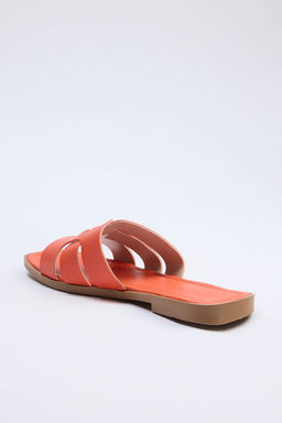 Trendyol Shoes Ekru Tek Bant Gunluk Kad?n Terlik TAKSS24TE00010 - Trendyolmilla фото 30
