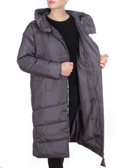 2118 GRAY Пальто зимнее женское MELISACITI (200 гр. холлофайбера) - Fashion фото 6