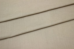 Муслин Премиум двухслойный гладкий цв.Бежево-молочный, ш.2.5м, хлопок-100%, 120гр/м.кв