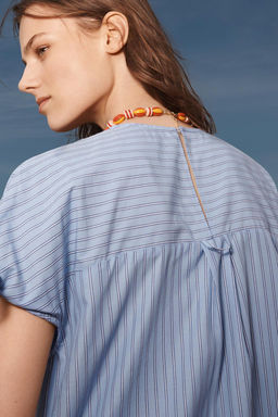 LIMITED EDITION STRIPED ASYMMETRIC DRESS - Zara фото 5
