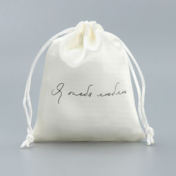 Цена за 5 шт. Мешок атласный Тебя люблю, 10 12 см +/- 1.5 см