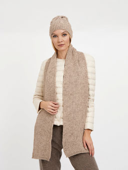 снуд с добавлением шерсти