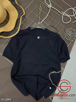 Водолазка женская с коротким рукавом