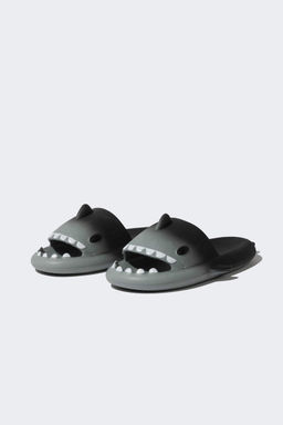 Мужские тапочки Shark Eva на высокой подошве