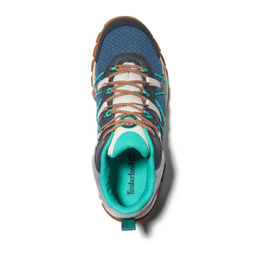 Ботинки Timberland Garrison Trail Hiker Mid WP синие  фото 3