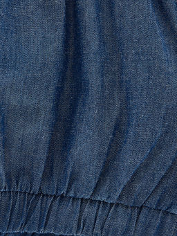 Комплект для девочки с шортами UD 3442/2936 бел/джинс - Mini maxi фото 11