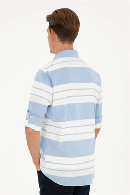 U. S. Polo Assn / Мужская рубашка Saks с длинным рукавом - U.s. polo assn фото 5