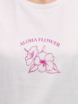 Футболка с принтом / Zarina  фото 6