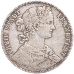 1 союзный талер 1860 года Франкфурт