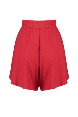 TRENDYOLMILLA Siyah Rahat Kesim Normal Bel Burumcuk/Dokulu Orme Sort TWOSS22SR0212  фото 8
