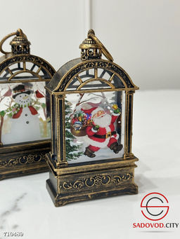 Фонарь новогодний декоративный