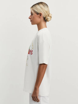 Футболка оверсайз с принтом / Zarina  фото 4