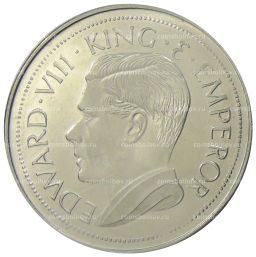 Монетовидный жетон 1 крона 1936 года Палестина (паттерн Эдварда VIII)