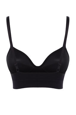 TRENDYOLMILLA Siyah Seamless/Dikissiz Ip Ask?l? Dolgusuz Balensiz Kapl? Bralette Orme Sutyen THMAW22SU0043  фото 39