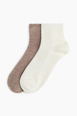 Pack de 2 calcetines tobilleros