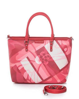 Marina Galanti. Сумка классич.формы с оригин.принтом,красный