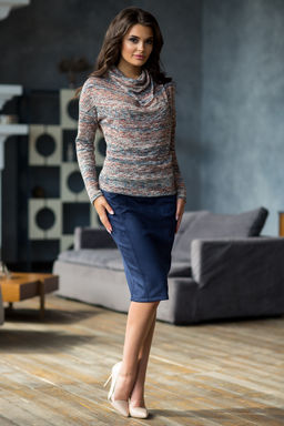 06-446 Джемпер - Guinda фото 3