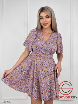 Платье женское с принтом