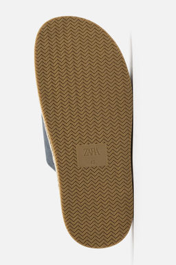 CROSSOVER LEATHER SANDALS - Zara фото 4