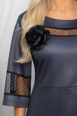 Платье вечернее Волшебный образ (графит) П14628-18М - Lt collection фото 5