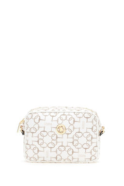 U. S. Polo Assn / Женская белая сумка через плечо - U.s. polo assn фото 3