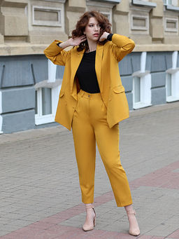 Костюм МИРАНДА горчичный - Almond фото 4