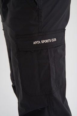 Брюки карго текстильные Черный ANTA SPORTS CLUB Woven Casual Pants фото 9