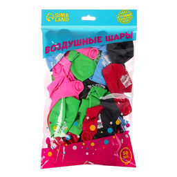 Воздушные шары латексные 12" «Поздравляем», 50 шт.