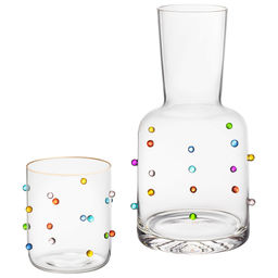 ГРАФИН С КРЫШКОЙ-СТАКАНОМ COLORS 750/290 МЛ - Lefard фото 2