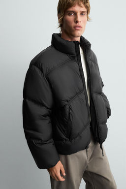 TECHNICAL PUFFER JACKET - Zara фото 5