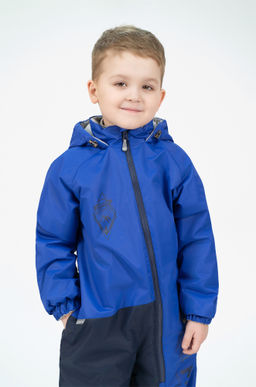 Комбинезон демисезонный синий