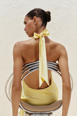 HALTER MIDI DRESS - Zara фото 14