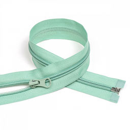 Молния Mzip пласт. спираль №5-N 50см цв.S004 полынь уп.10шт