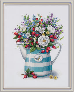 Набор для вышивания PANNA C-7291 В разгар июля 26.5 х 33.5 см