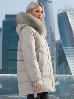 Куртка зимняя с мехом Бренд: Visdeer  фото 22