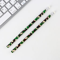 Цена за 2 шт. Подарочный набор Самому крутому, блокнот, карандаши 2 шт., ч/г и значок-дерево - Artfox фото 5