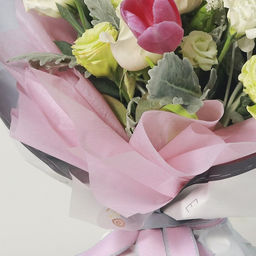 Фетр для упаковок и поделок, однотонный, оливковый, двусторонний, зеленый, рулон 1шт., 50 см x 15 м - UPAK LAND фото 5