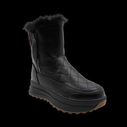 Ботинки на меху 812-2-1 черные