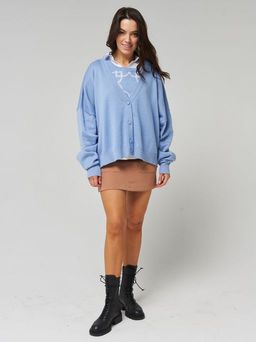 Кардиган женский 7222-14074. 392665 королевский голубой