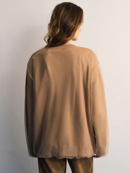 Двухслойный кардиган с хлопком в составе / Zarina фото 6