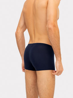 Цена за 2 штуки! ТРУСЫ МУЖСКИЕ темно -синий 411122