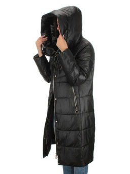 S21119 BLACK Куртка зимняя женская (150 гр. холлофайбера) - Fashion фото 10