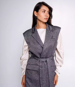 Костюм #БШ2248, серый