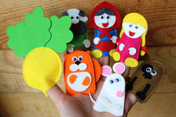 Дидактический коврик-игралка в дорогу Репка - Smiledecor фото 2