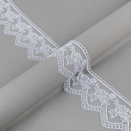 Кружево Gamma сетка 78 мм GKM-7801 в пакете 8.8 м 0.2 Турция