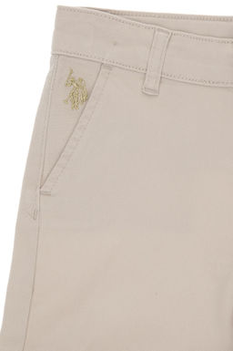 K_z _ocuk Bej Dokuma _ort Sepette S_rpriz _ndirim - U.s. polo assn фото 4